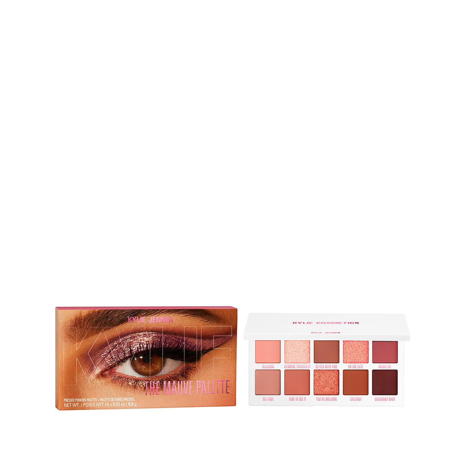 MAUVE PRESSED POWDER PALETTE  (PALETA COMPACTAS)